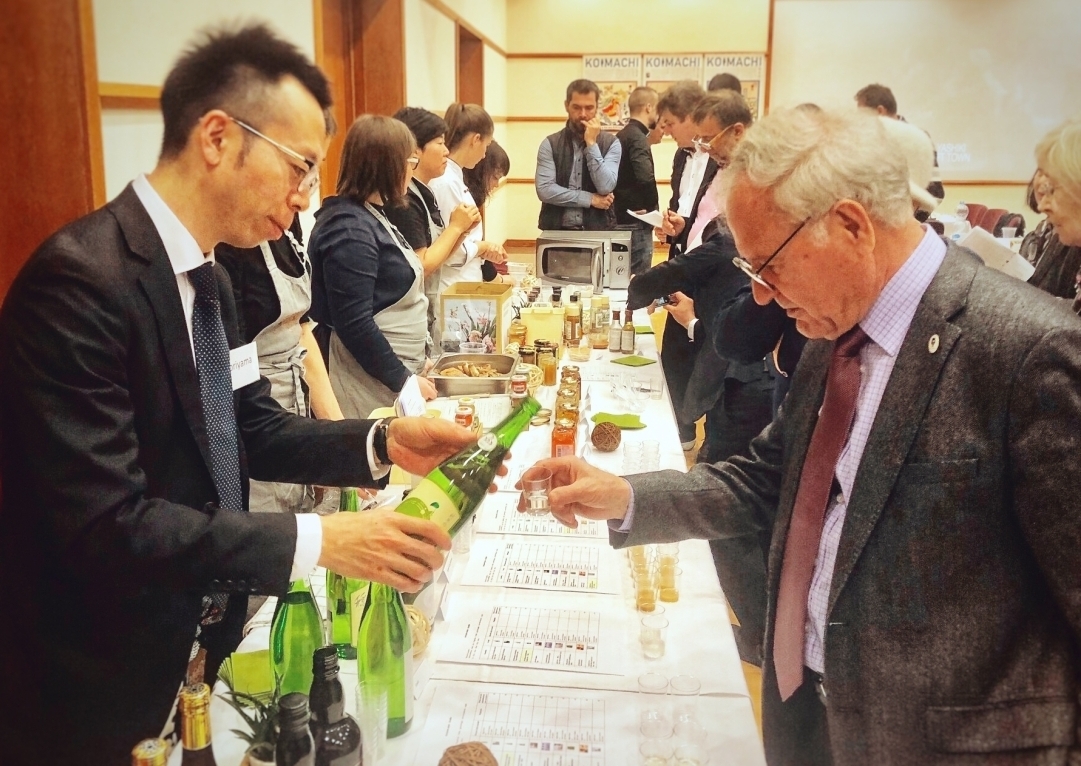 試食・試飲風景