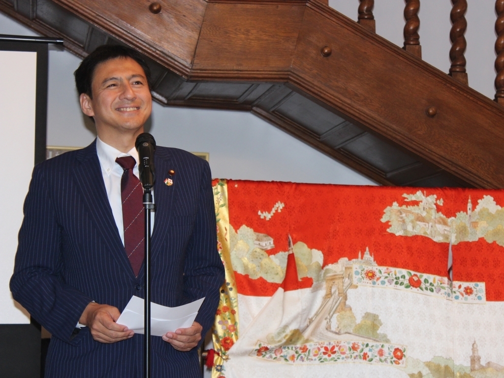 武井衆議院議員による挨拶